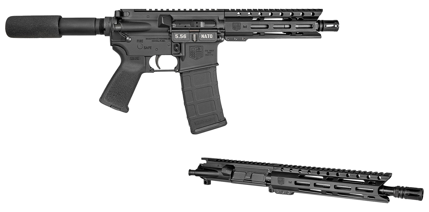 Diamondback Firearms Carbon DB15 Pistol 5.56MM | 300BLK