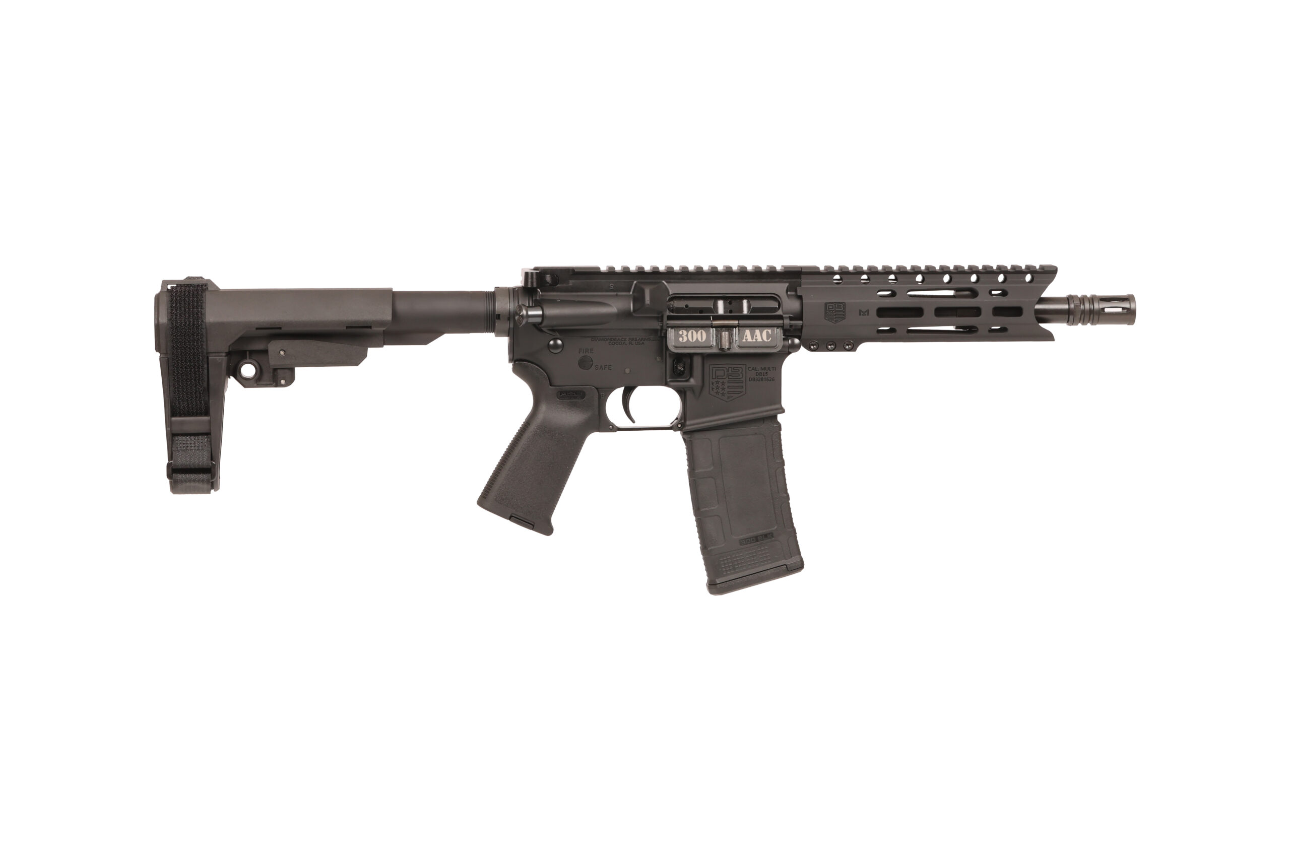 Diamondback Firearms Carbon DB15 Pistol 300 AAC Blackout