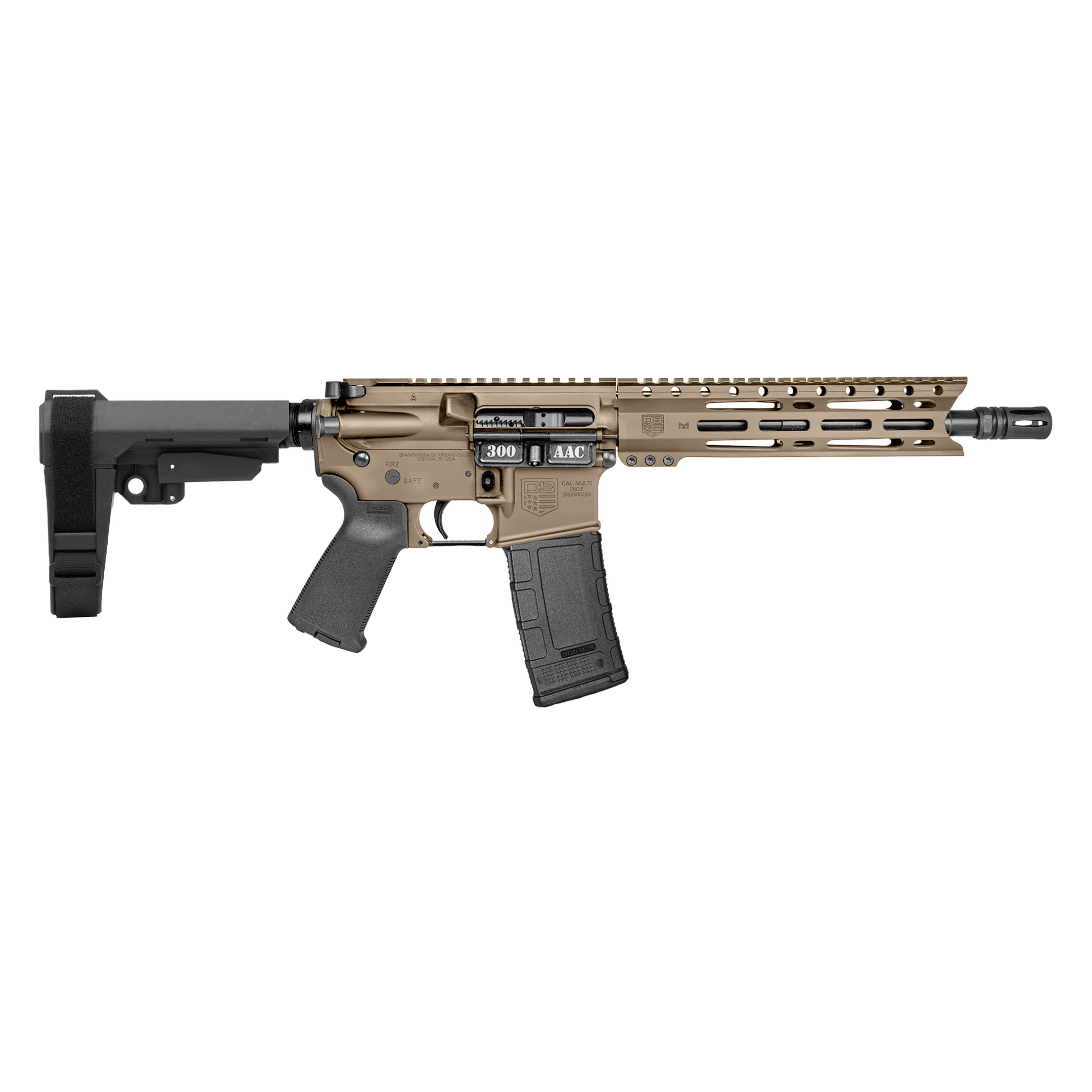 Diamondback Firearms Carbon DB15 Pistol 300 AAC Blackout